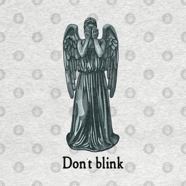 Weeping Angel - Don't Blink by Slightly Unhinged